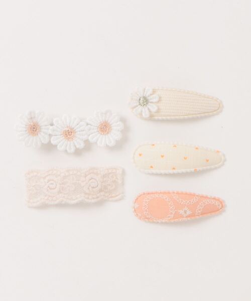 frangipani ヘアピン デイジーフラワーヘアピンセット(KIDS