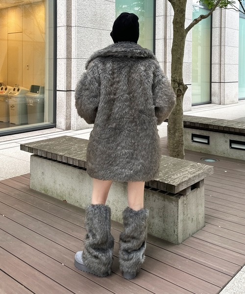 sedacle girl（セダクルガール） レッグウォーマー フェイクファー