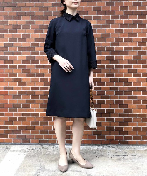 BE NEAT（ビーニート） ワンピース PICCIN別注「日本製」衿＆カフス
