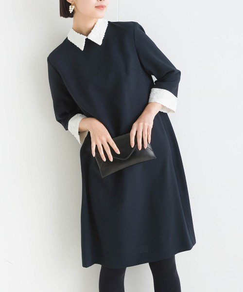 BE NEAT（ビーニート） ワンピース PICCIN別注「日本製」衿＆カフス