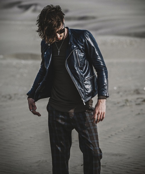 NO ID.（ノーアイディー） 革ジャン ライダース 「NO ID.」Cow Leather