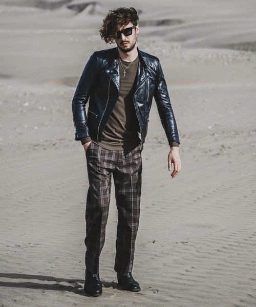 NO ID.（ノーアイディー） 革ジャン ライダース 「NO ID.」Cow Leather