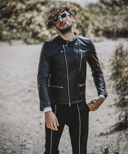 NO ID.（ノーアイディー） 革ジャン ライダース 「NO ID.」Cow Leather