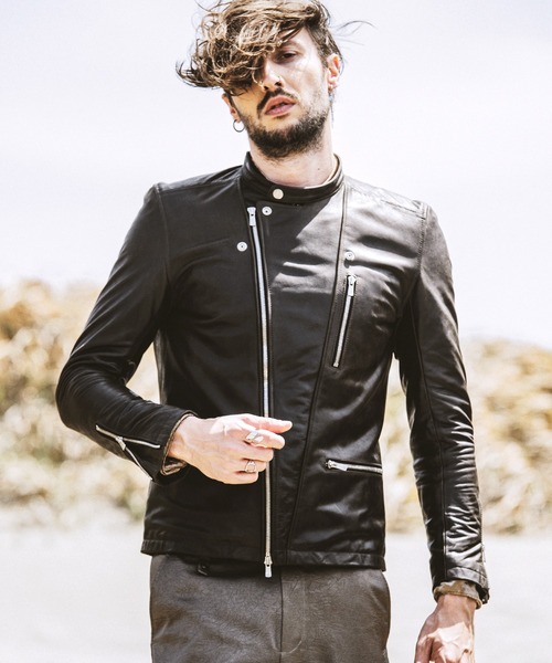 NO ID.（ノーアイディー） 革ジャン ライダース 「NO ID.」Cow Leather