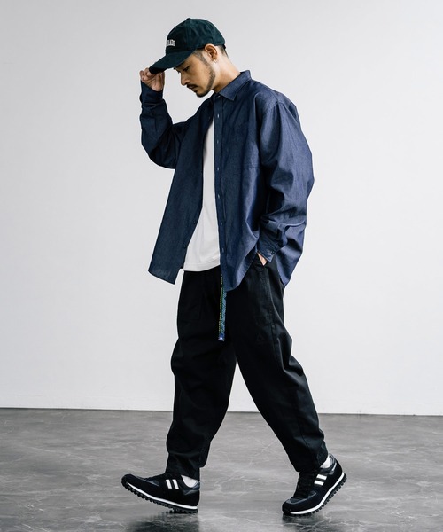 GERRY（ジェリー） チノパン ストレッチチノ・デニムルーズテーパード