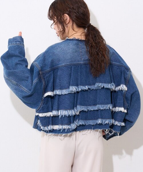 etsinta（エシンタ） デニムジャケット gジャン 「etsinta/エシンタ