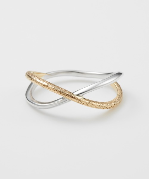 agete（アガット） 指輪 リング K10SVリング レディース : ZOZOTOWN