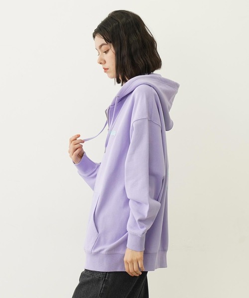 MILKFED.（ミルクフェド） パーカー EXTENDED ICING LOGO ZIP UP