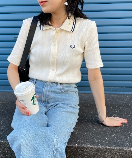 FRED PERRY（フレッドペリー） ポロシャツ ポロ 別注 ツインティップ