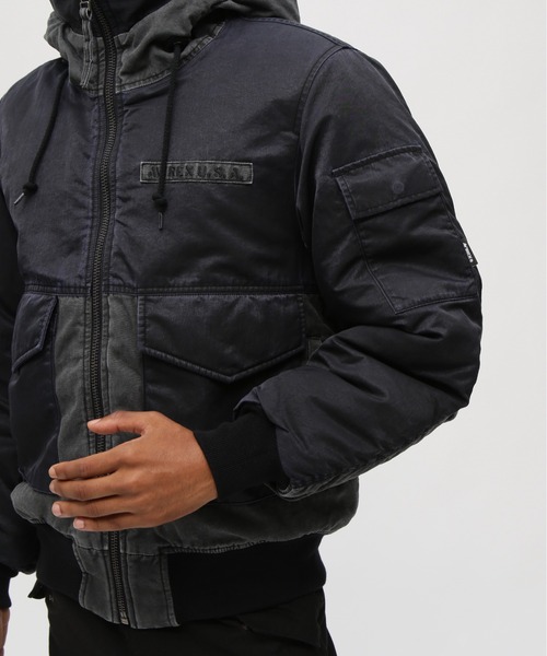 AVIREX（アヴィレックス） ブルゾン アウター 「直営店限定」FADE HOOD
