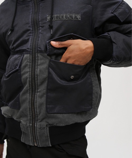 AVIREX（アヴィレックス） ブルゾン アウター 「直営店限定」FADE HOOD