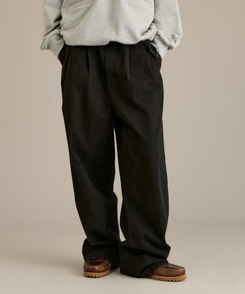 WETTEMPT パンツ 2 TUCK COTTON TWILL PANTS / ツータックコットン