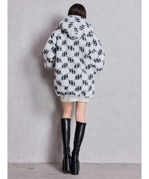 GYDA（ジェイダ） ブルゾン アウター GGラメボアBIGブルゾン