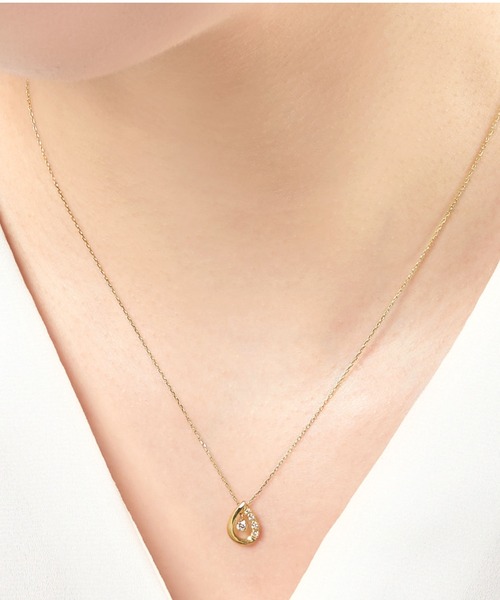 VENDOME AOYAMA（ヴァンドーム青山） ネックレス K10YG ドロップ