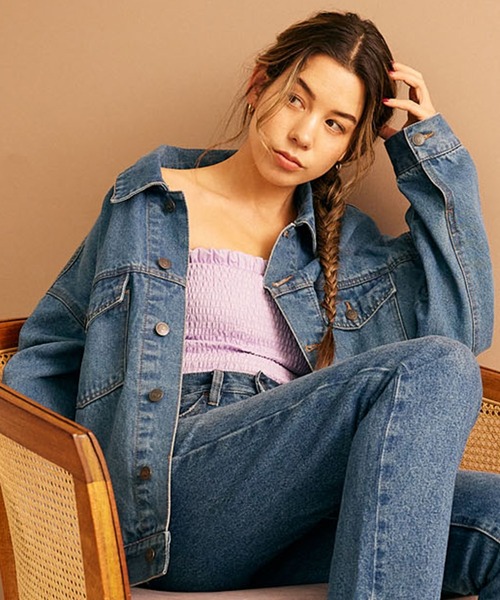 ムラサキスポーツ（MURASAKI SPORTS） デニムジャケット gジャン RIKKA