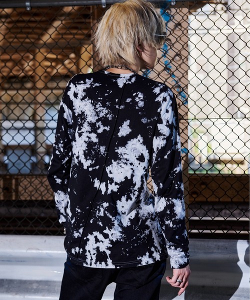 FUGA tシャツ 「FUGA/フーガ」タイダイ柄ロングスリーブカットソー