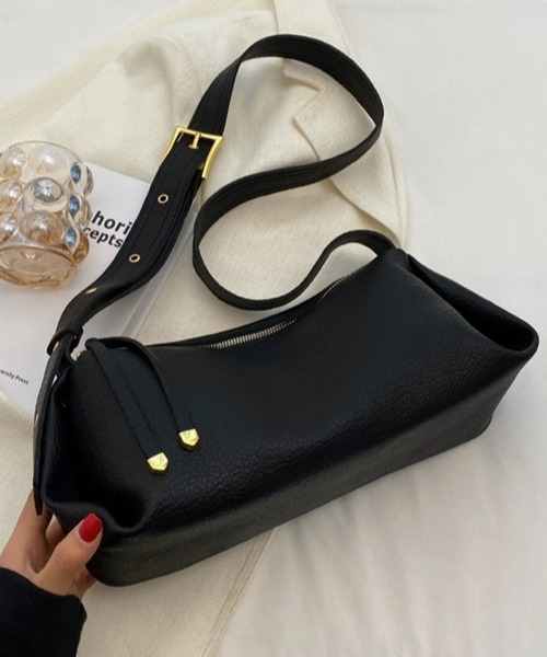 ショルダーバッグ バッグ フェイクレザーショルダーバッグ レディース