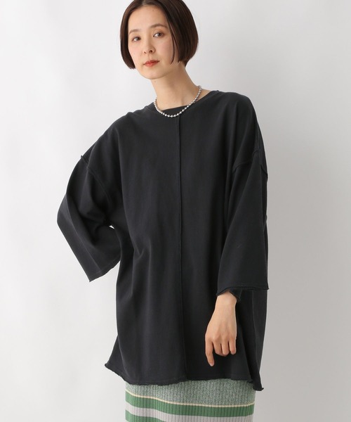 LEPSIM（レプシィム） チュニック BIGチュニック8分袖ワンピース