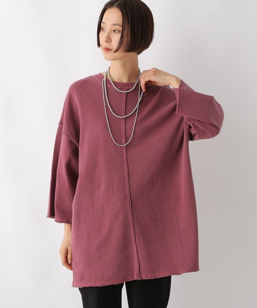 LEPSIM（レプシィム） チュニック BIGチュニック8分袖ワンピース