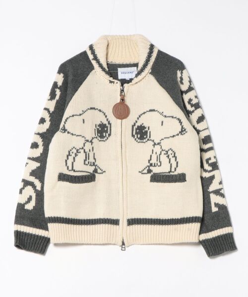 SEQUENZE セーター ニット 「SEQUENZ/シークエンズ」PEANUTS