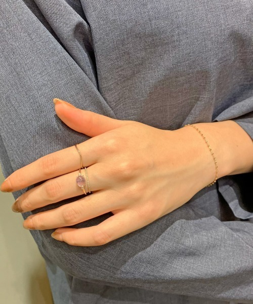 ete bijoux（エテ ビジュー） ブレスレット K18RBG e_Grain