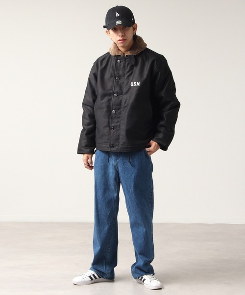 HOUSTON（ヒューストン） ミリタリージャケット モッズコート