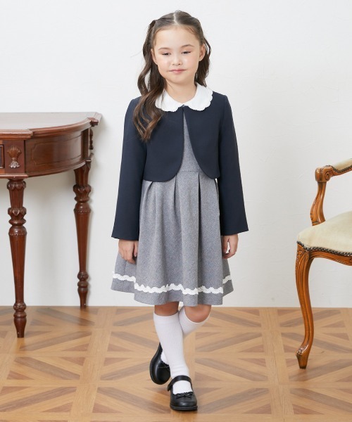 フォーマル 発表会 卒園式 入学式 フォーマルワンピーススーツ3点