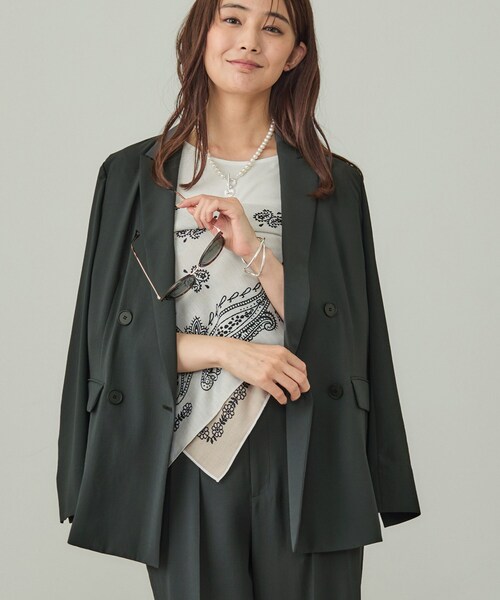 INDIVI（インディヴィ） ジャケット テーラードジャケット 「軽く羽織