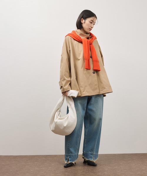 ADAM ET ROPE'（アダムエロペ） トレンチコート コート フレアーミドル