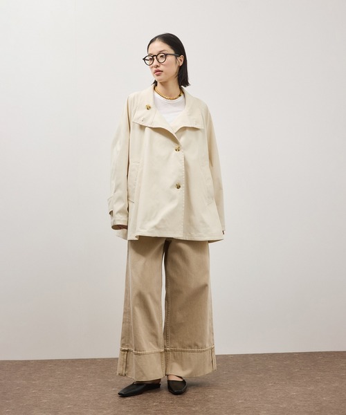 ADAM ET ROPE'（アダムエロペ） トレンチコート コート フレアーミドル