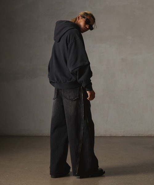 GRANCY パーカー 「GRANCY」HeavyWeight ZipDesign Hoodie