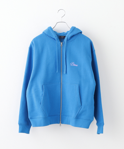 パーカー 「Dime/ダイム」 CURSIVE ZIP-HOODIE レディース : ZOZOTOWN