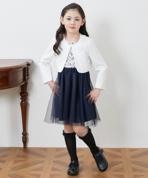 フォーマル 発表会 卒園式 入学式 フォーマルワンピーススーツ3点