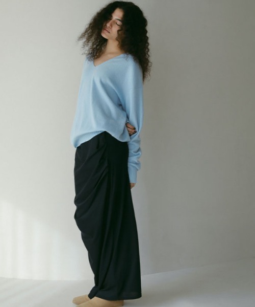 ETRE TOKYO（エトレトウキョウ） スカート サイドランダムギャザー