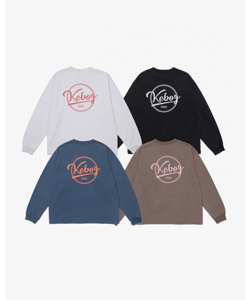 KEBOZ（ケボズ） tシャツ BB WASHED L/S TEE メンズ : ZOZOTOWN Yahoo