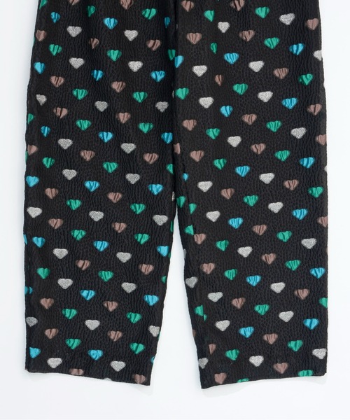 MAISON SPECIAL（メゾンスペシャル） パンツ Heart Jacquard Pants