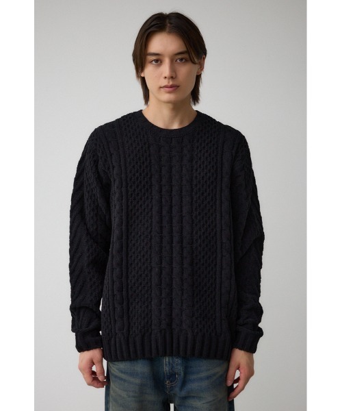 AZUL BY MOUSSY（アズールバイマウジー） セーター ニット シェニール