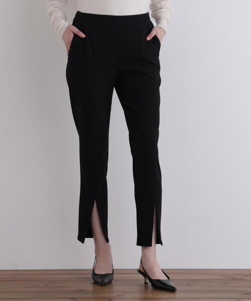 LE PHIL（ル フィル） パンツ 起毛2WAYツイルスリットパンツ