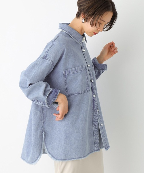 LEPSIM（レプシィム） シャツ ブラウス アソートBIGデニムシャツ