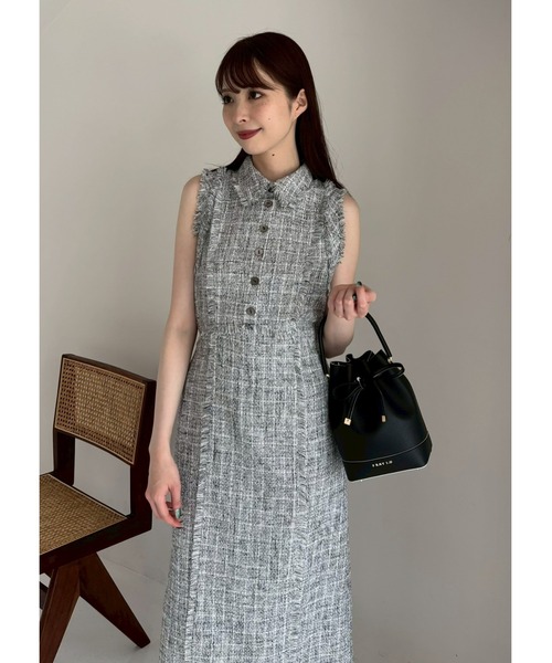 FRAY I.D（フレイ・アイディー） ワンピース 「00サイズ」フリンジ