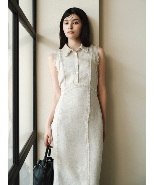 FRAY I.D（フレイ・アイディー） ワンピース 「00サイズ」フリンジ