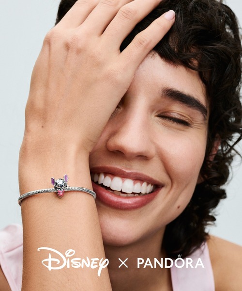 PANDORA（パンドラ） チャーム ディズニー スティッチ バースデー