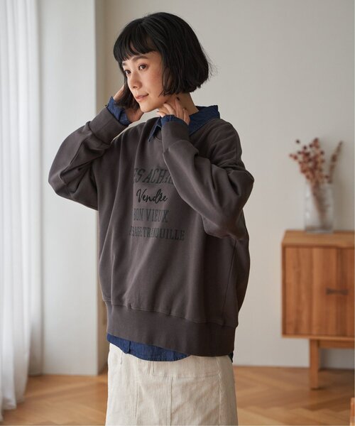 LBC（エルビーシー） トレーナー スウェット チェーンステッチ刺繍ロゴ