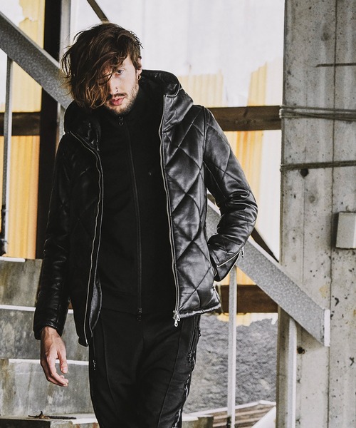 NO ID.（ノーアイディー） ブルゾン アウター 「NO ID.」Leather