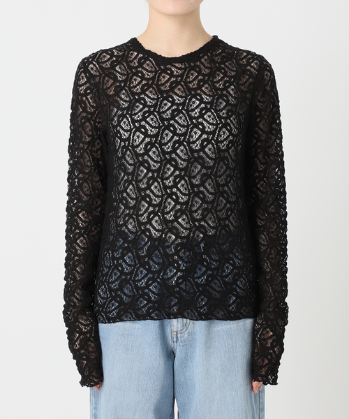 IENA（イエナ） tシャツ 「WEB限定/追加5」ペイズリー ストレッチ