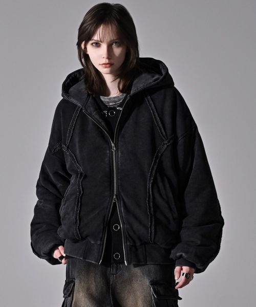 ADRER（アドラー） パーカー Padded Parker Short Blouson / パデッド