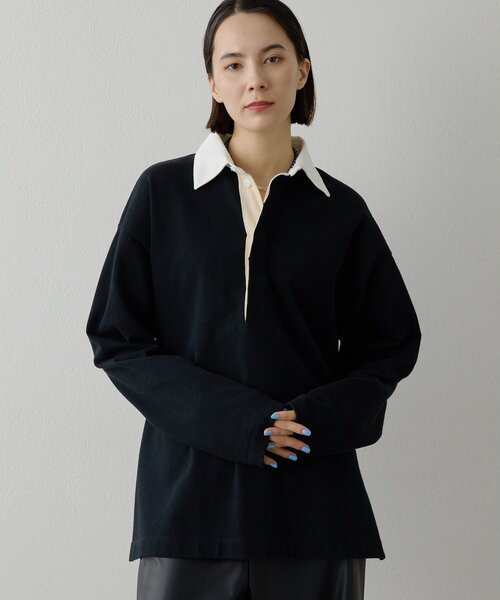 Whim Gazette（ウィム ガゼット） tシャツ 刺繍ラガーシャツ