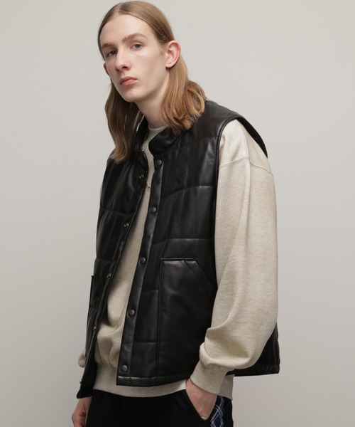 Schott N.Y.C（ショット） ベスト ジレ メンズ レディース : ZOZOTOWN