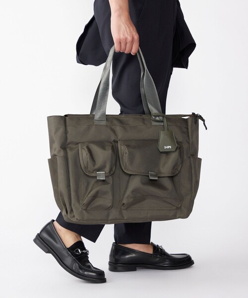 SHIPS（シップス） トートバッグ 「WEB限定」SHIPS: ビズ ワイド