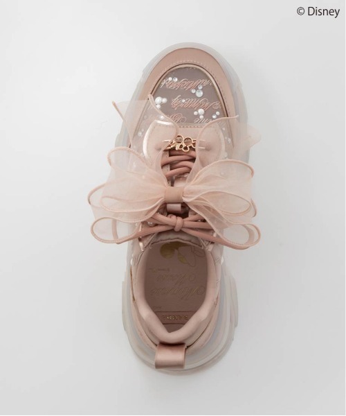 RANDA（ランダ） スニーカー 「Mickey＆Minnie」/シアーデザイン